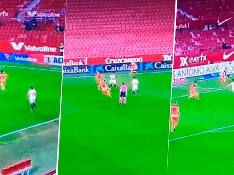 Ni el Barça de Guardiola: el golazo del Sevilla que explotó en Twitter