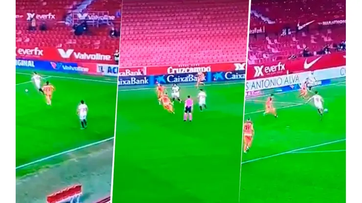 Ni el Barça de Guardiola: el golazo del Sevilla que explotó en Twitter
