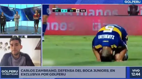 Carlos Zambrano fue campeón en la Copa Diego Armando Maradona.