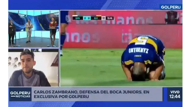 Carlos Zambrano fue campeón en la Copa Diego Armando Maradona.