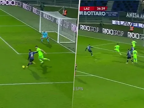 Vístase, Muriel: jugadón, gran asistencia y gol para el Atalanta ante Lazio