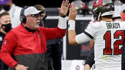 Bruce Arians y Tom Brady