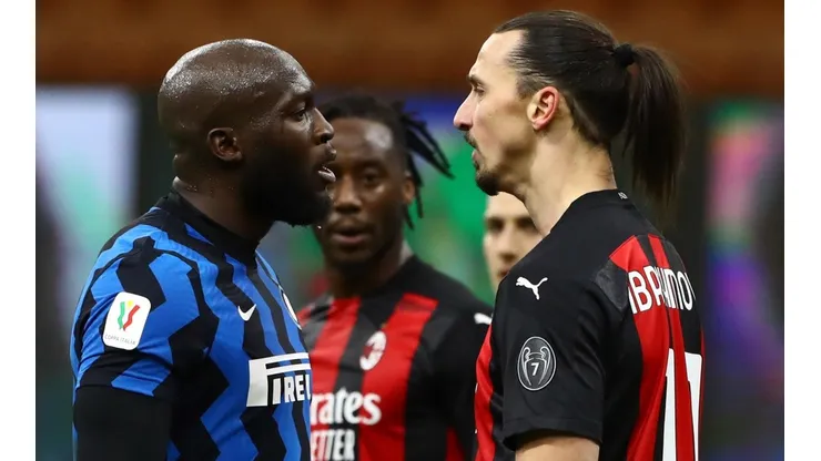 Rompió el silencio: el tuit de Zlatan tras el cruce con Lukaku
