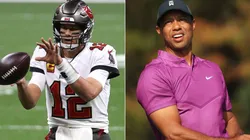 Tom Brady y Tiger Woods