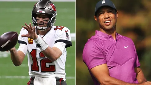 Tom Brady y Tiger Woods