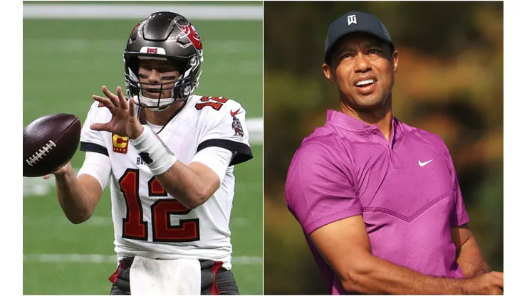 Tom Brady y Tiger Woods