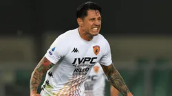 Gianluca Lapadula suma 4 tantos con Benevento en la Serie A.