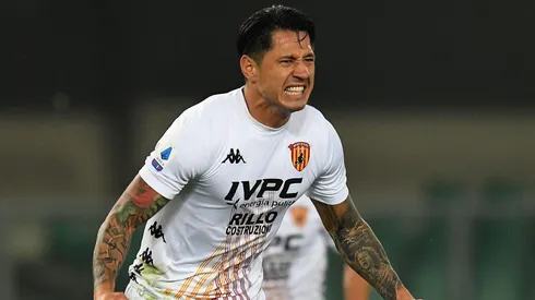 Gianluca Lapadula suma 4 tantos con Benevento en la Serie A.