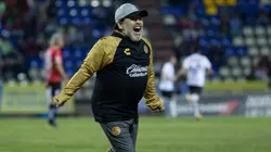 Diego Maradona fue homenajeado en Dorados de Sinaloa.