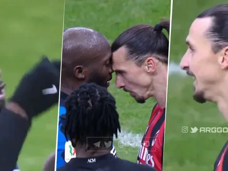 Lukaku vs. Ibrahimovic: la pelea que paró el Inter-Milan
