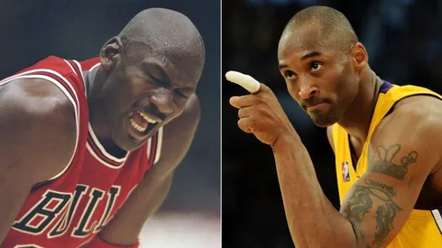 Michael Jordan y Kobe Bryant en la NBA