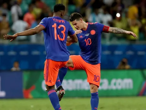 Yerry Mina contó cómo fue que conoció a James Rodríguez