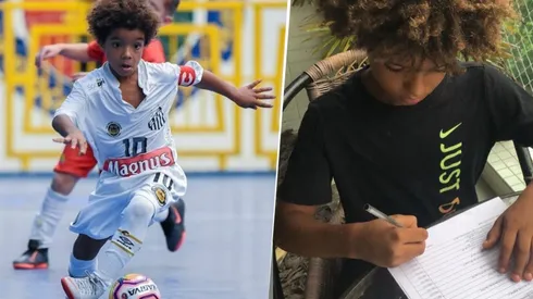Tiene 8 años y ya superó a Messi y a Neymar