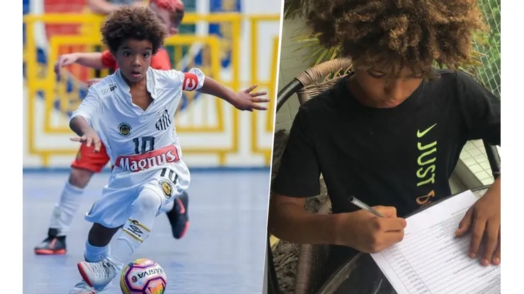 Tiene 8 años y ya superó a Messi y a Neymar