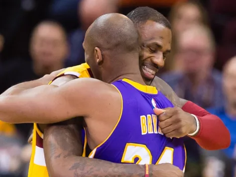 El último tweet de Kobe Bryant antes de morir fue para LeBron