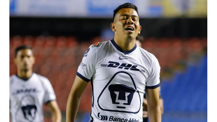 Pumas UNAM informó la lesión de Sebastián Saucedo.