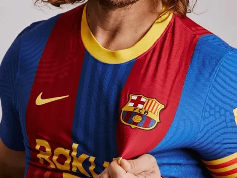 Oficial: Barcelona presentó la camiseta que usará ante Real Madrid en El Clásico