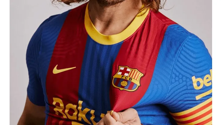 Oficial: Barcelona presentó la camiseta que usará ante Real Madrid en El Clásico