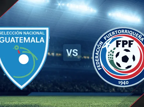 Qué canal transmite Guatemala vs. Puerto Rico por un amistoso