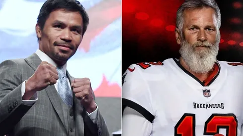 Manny Pacquiao y Tom Brady (Fotos: Getty/@TomBrady)