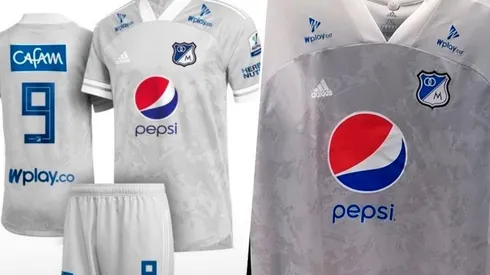 Así sería la equipación de visitante que tendrá Millonarios para 2021.