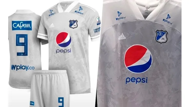 Así sería la equipación de visitante que tendrá Millonarios para 2021.