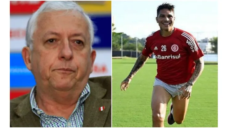 García Pye se refirió a las posibilidades de Paolo Guerrero.
