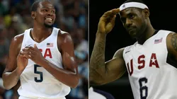 Kevin Durant y LeBron James