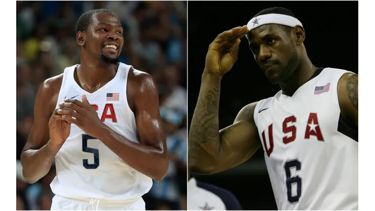 Kevin Durant y LeBron James