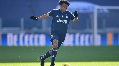 Juan Guillermo Cuadrado, titular y figura en el partido Juventus vs. Bologna.