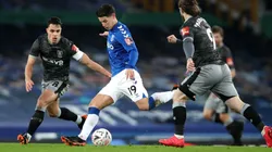 James Rodríguez ante el Sheffield Wednesday por la cuarta ronda de la FA Cup.