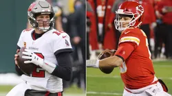 Tom Brady y Patrick Mahomes