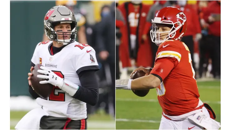 Tom Brady y Patrick Mahomes