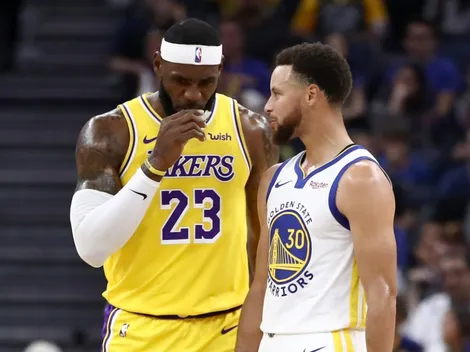 ¿Se odian? La reacción de LeBron James al récord de Stephen Curry