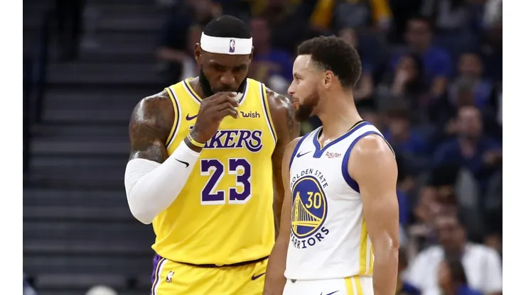 LeBron James y Stephen Curry
