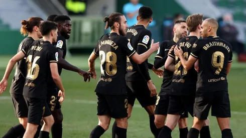 Sin Messi, Barcelona le ganó al Elche y sigue vivo en LaLiga