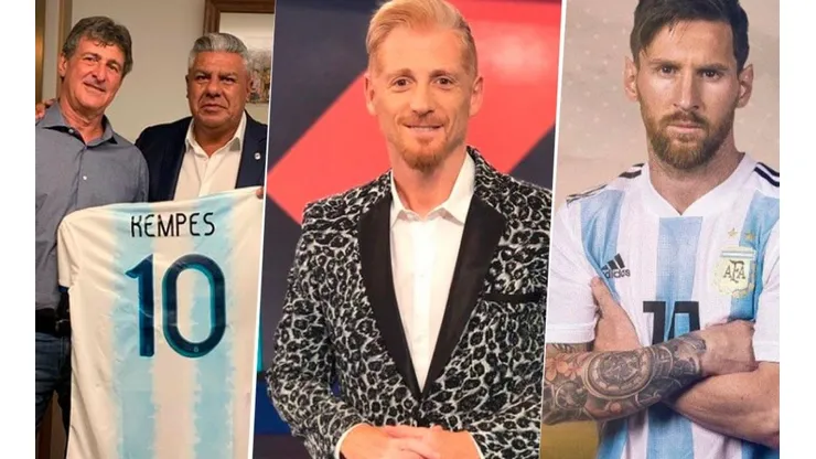 Liberman se emocionó al ver a Kempes y le dedicó un tuit...¿con palito a Messi?