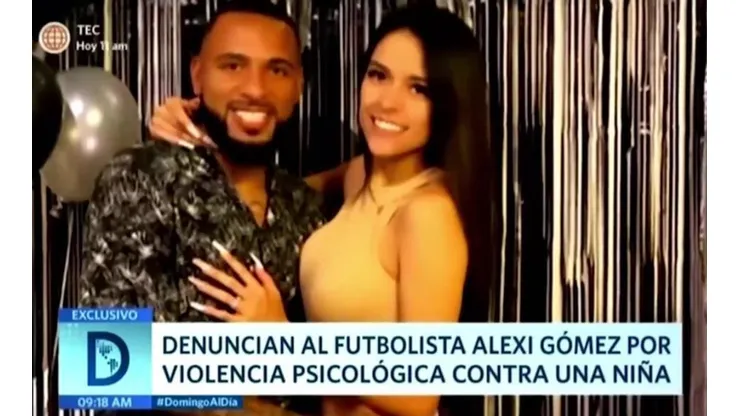 Alexi Gómez ya tiene más de una denuncia por violencia doméstica.