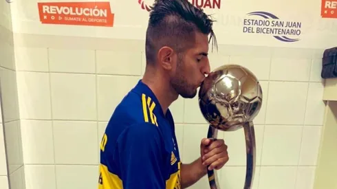 Carlos Zambrano campeonó con Boca Juniors en el 2021.