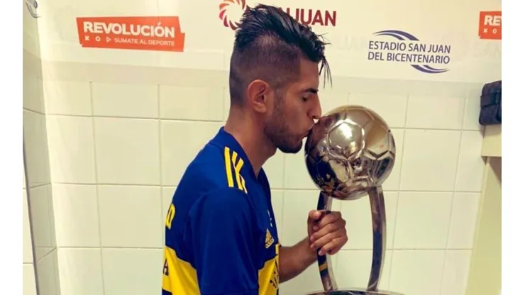 Carlos Zambrano campeonó con Boca Juniors en el 2021.