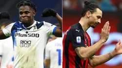 Esto fue lo que se dijeron Duván Zapata y Zlatan Ibrahimovic sobre el final del partido