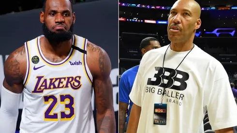 LeBron James y LaVar Ball, Los Angeles Lakers