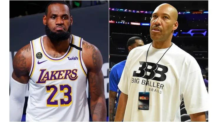 LeBron James y LaVar Ball, Los Angeles Lakers