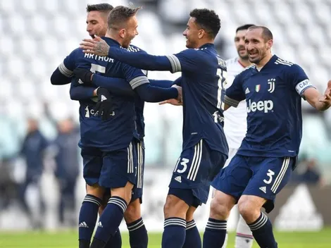 Juventus le ganó a Bologna y ya le pisa los talones a los líderes