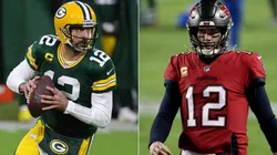 Green Bay Packers vs. Tampa Bay Buccaneers juegan por la final de conferencia de la NFL este domingo (Getty Images)