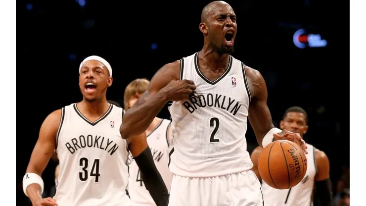 Paul Pierce y Kevin Garnett