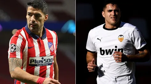 Atlético de Madrid vs. Valencia juegan por la fecha 20 de LaLiga Santander este domingo (Getty Images)
