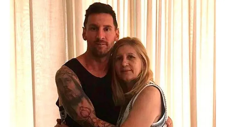 El tierno saludo que Messi le mandó a su madre por su cumpleaños