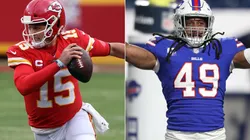 Kansas City Chiefs vs. Buffalo Bills juegan por la final de conferencia de la NFL este domingo (Getty Images)