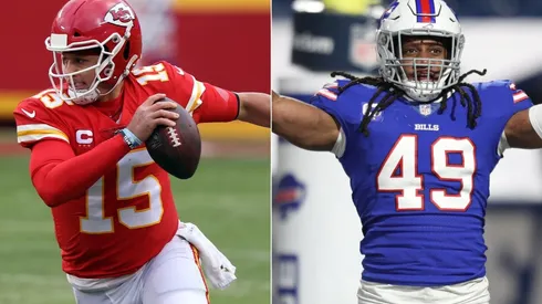 Kansas City Chiefs vs. Buffalo Bills juegan por la final de conferencia de la NFL este domingo (Getty Images)
